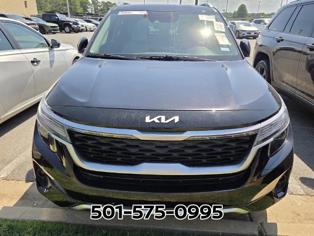 Used 2022 Black Kia EX image 6