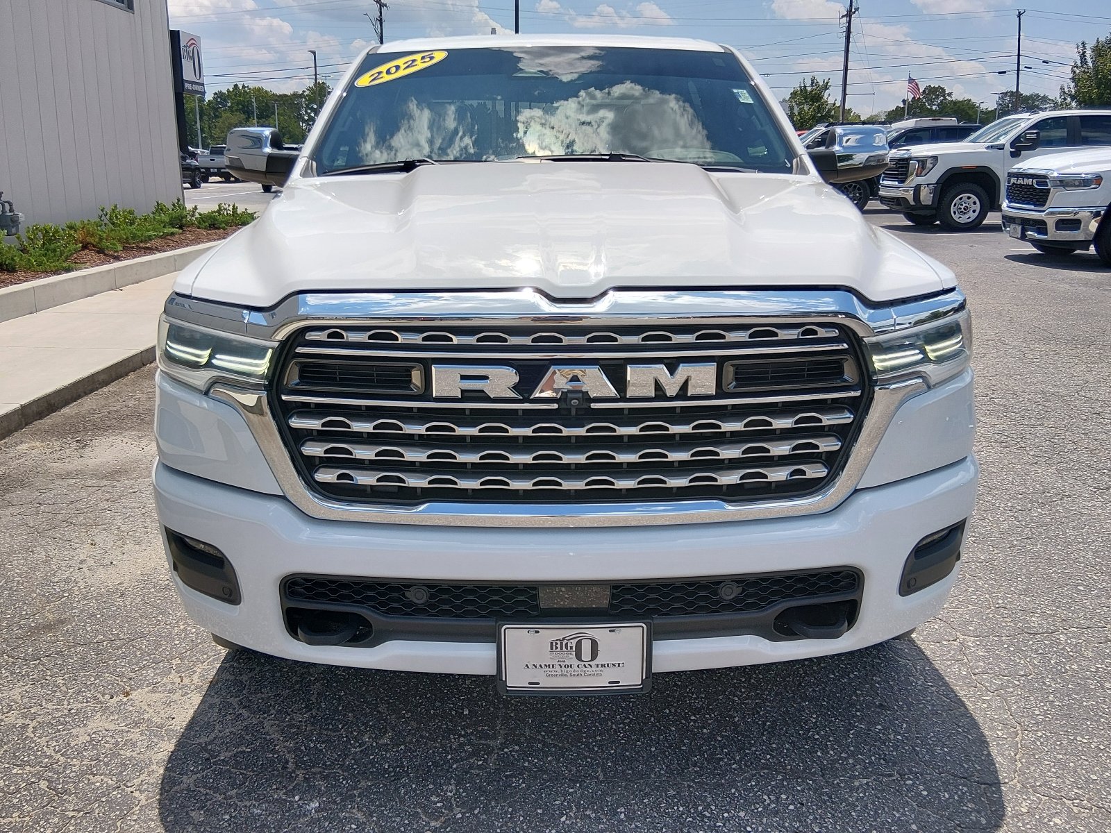 Used 2025 Bright White Clear Coat Ram Limited image 6