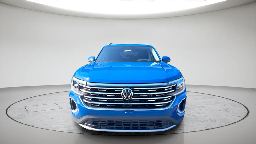New 2026 Blue Volkswagen SEL image 3