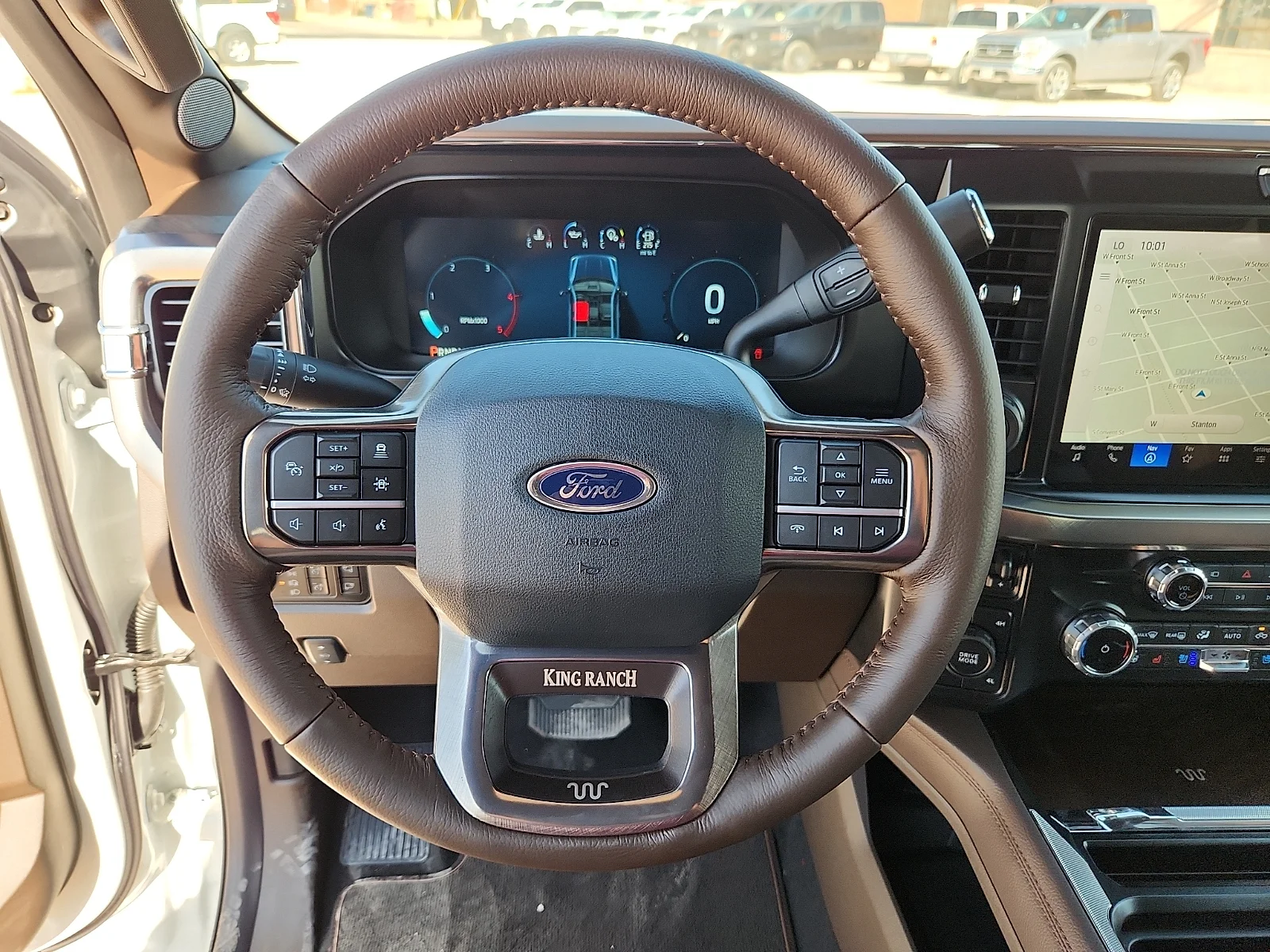 New 2026 Star White Metallic Tri-Coat Ford King Ranch image 21