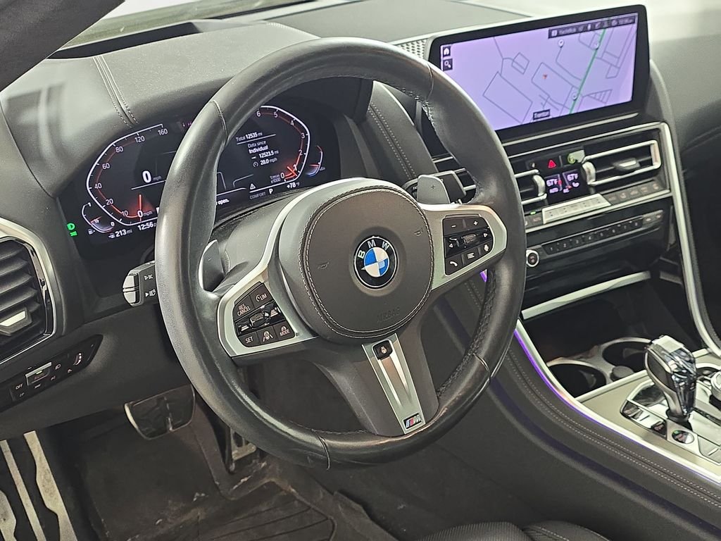 Certified Used 2024 Mineral White Metallic BMW 840 image 16