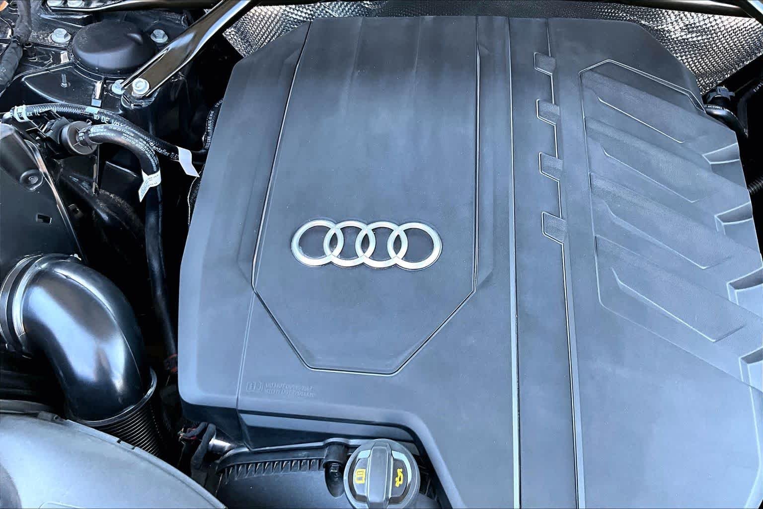 Used 2024 Daytona Gray Pearl Effect Audi S line Premium Plus image 32