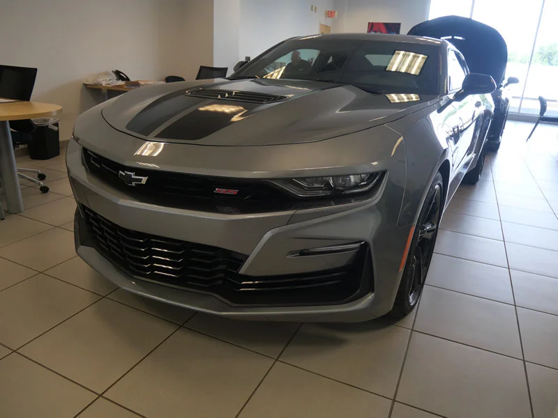 Used 2021 SATIN STEEL GRAY METALLIC Chevrolet 1SS image 3