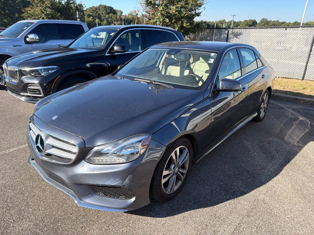 Used 2016 Gray Mercedes-Benz E 350 image 1
