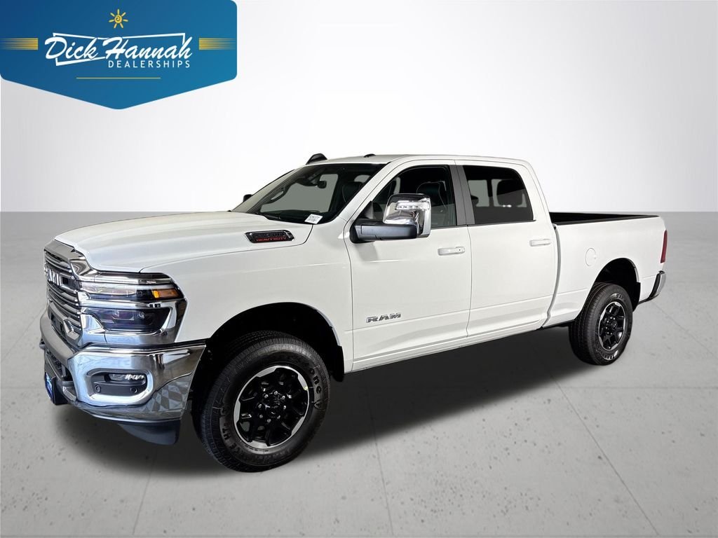 New 2026 Bright White Clear-Coat Exterior Paint RAM Laramie image 1