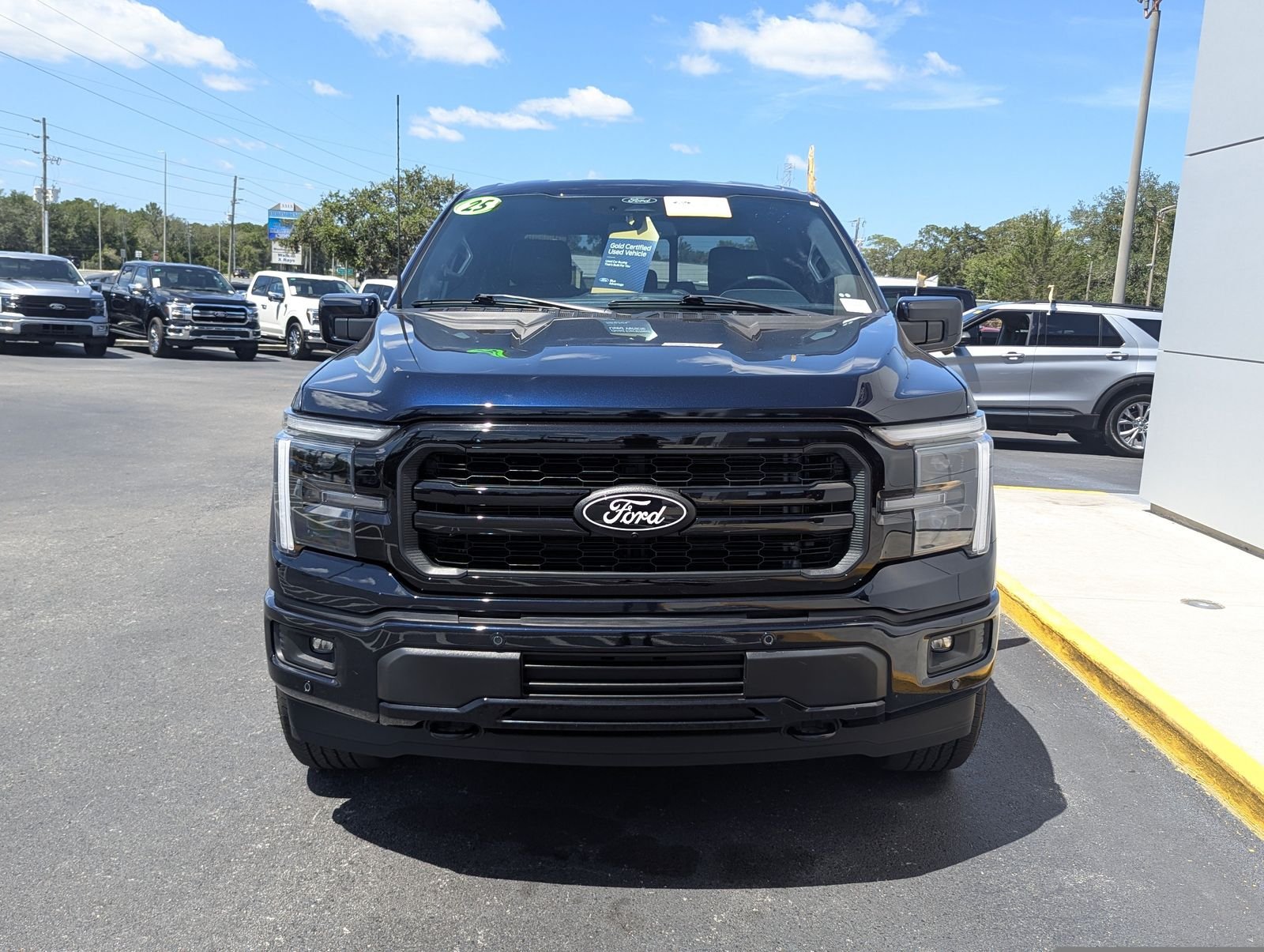 Certified Used 2025 Blue Metallic Ford Lariat image 10