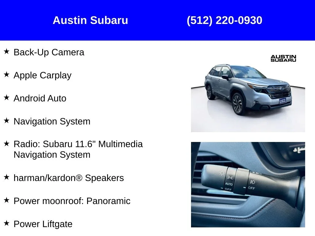 New 2026 Silver Subaru Touring Hybrid image 9