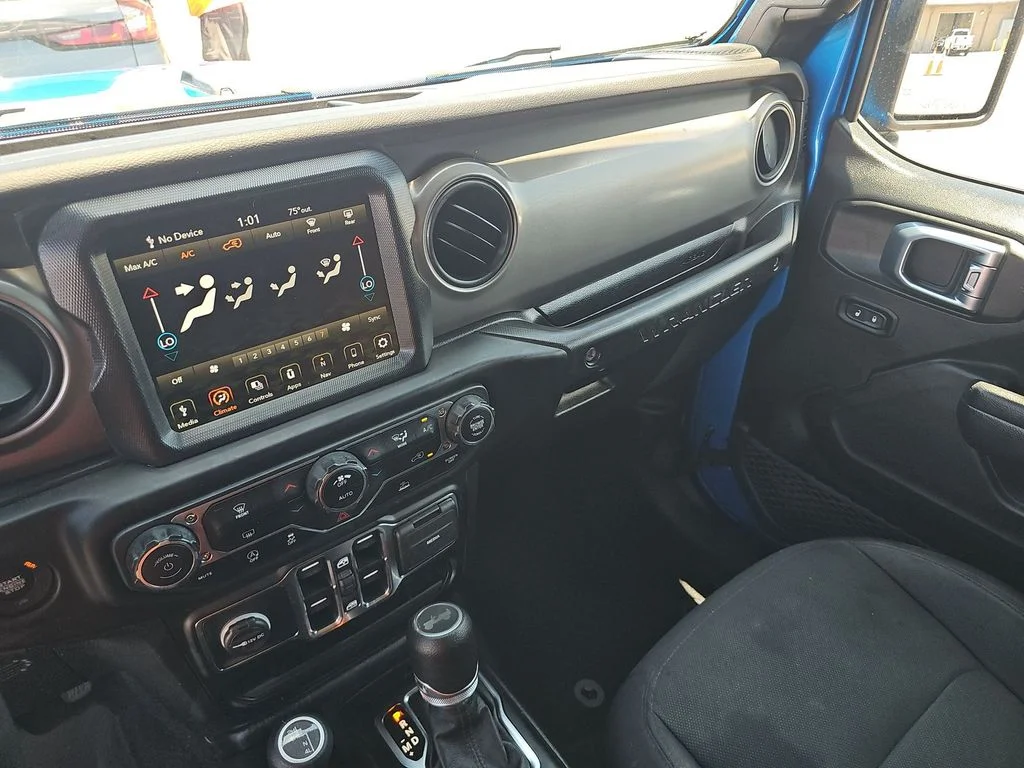 Used 2022 Blue Jeep Unlimited Willys image 6