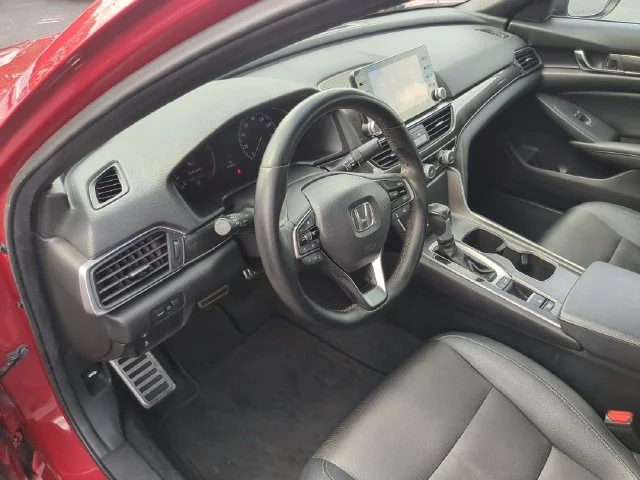 Used 2019 Radiant Red Metallic Honda Sport image 2