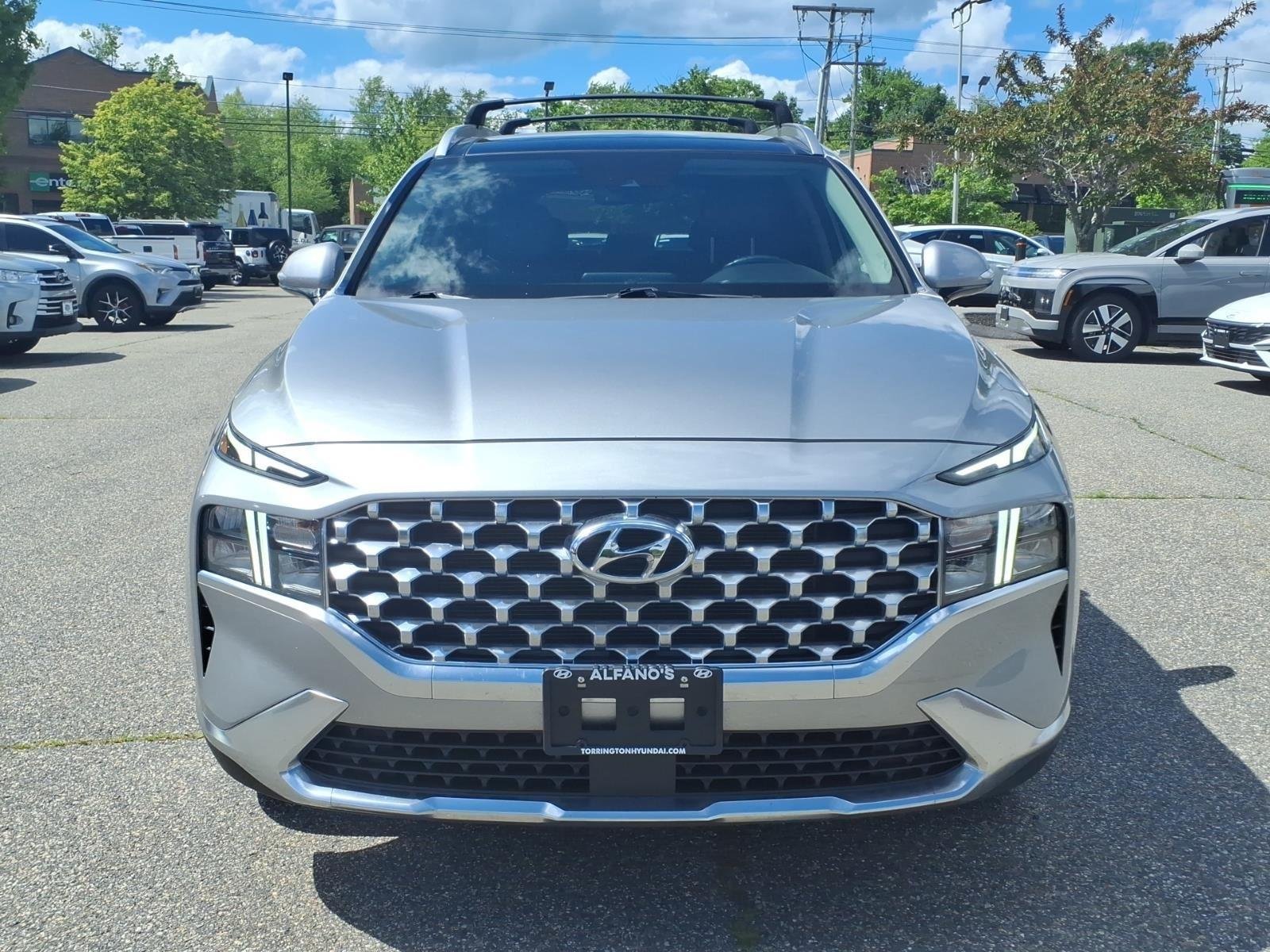 Used 2022 Shimmering Silver Hyundai SEL image 3