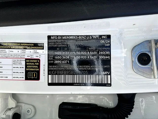 Used 2025 White Mercedes-Benz GLE 350 image 9