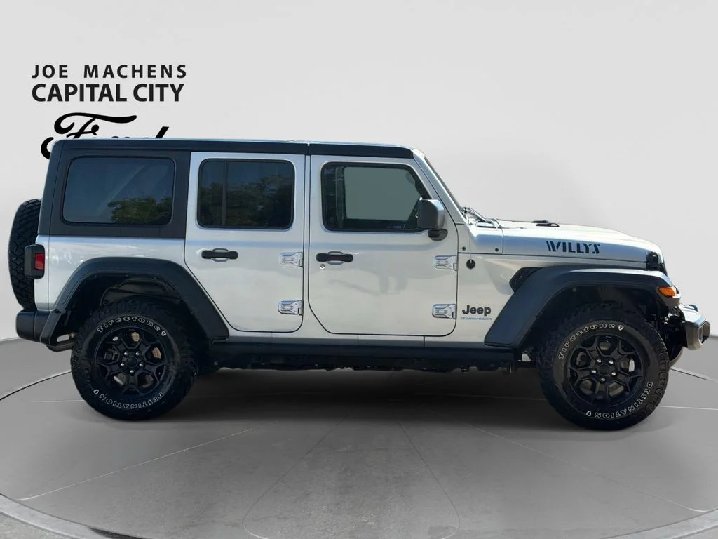 Used 2023 Silver Jeep Willys 4xe image 3