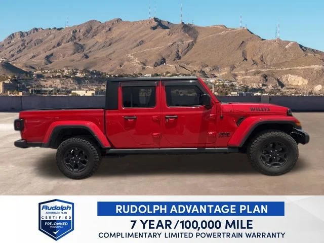 Used 2022 Red Jeep Willys image 4
