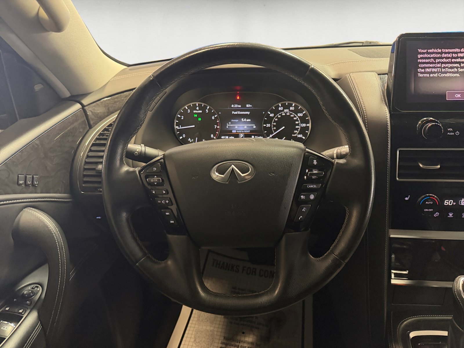 Used 2022 Hermosa Blue INFINITI LUXE image 11