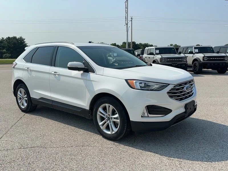 Certified Used 2020 Oxford White Ford SEL AWD image 8
