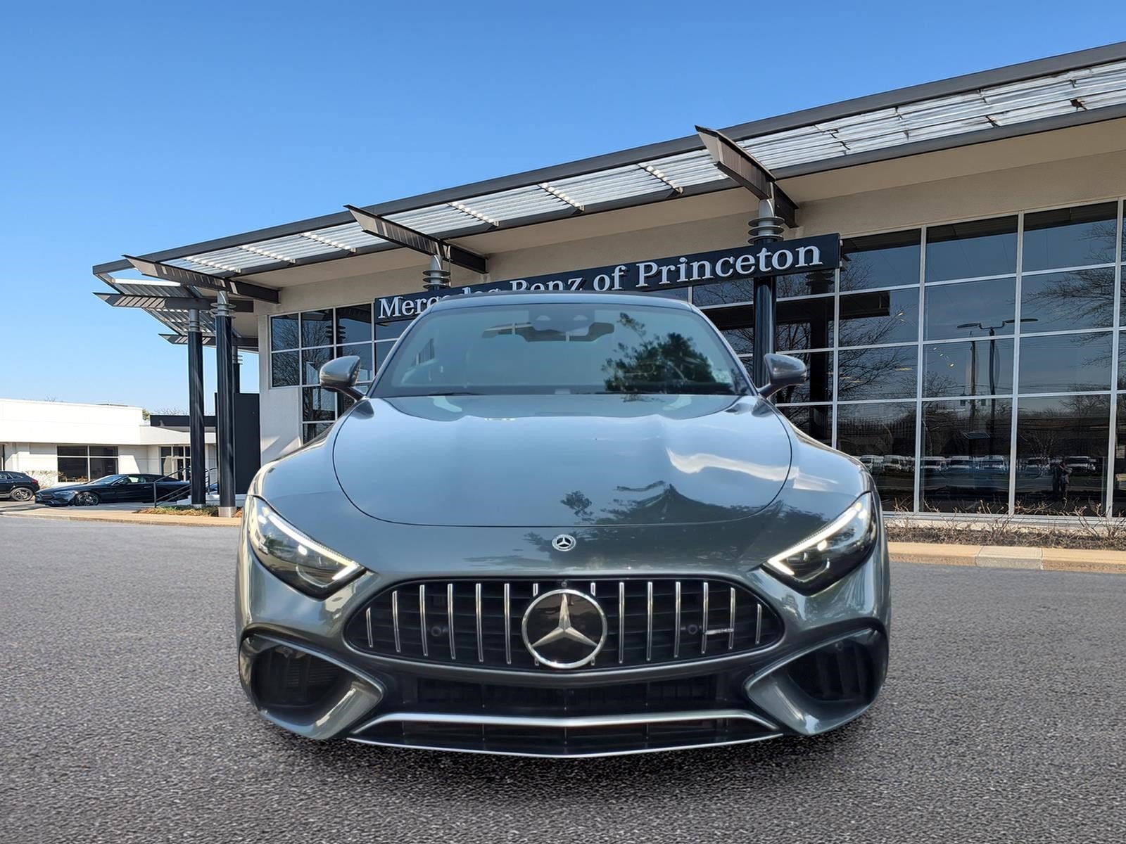 Certified Used 2022 Selenite Grey Metallic Mercedes-Benz AMG® SL 55 Roadster image 8