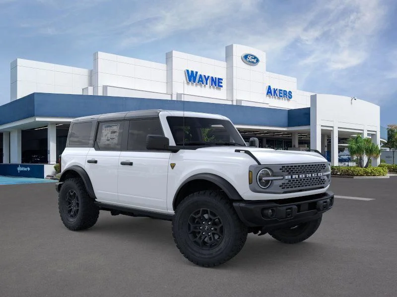 New 2026 Oxford White Ford Badlands image 8