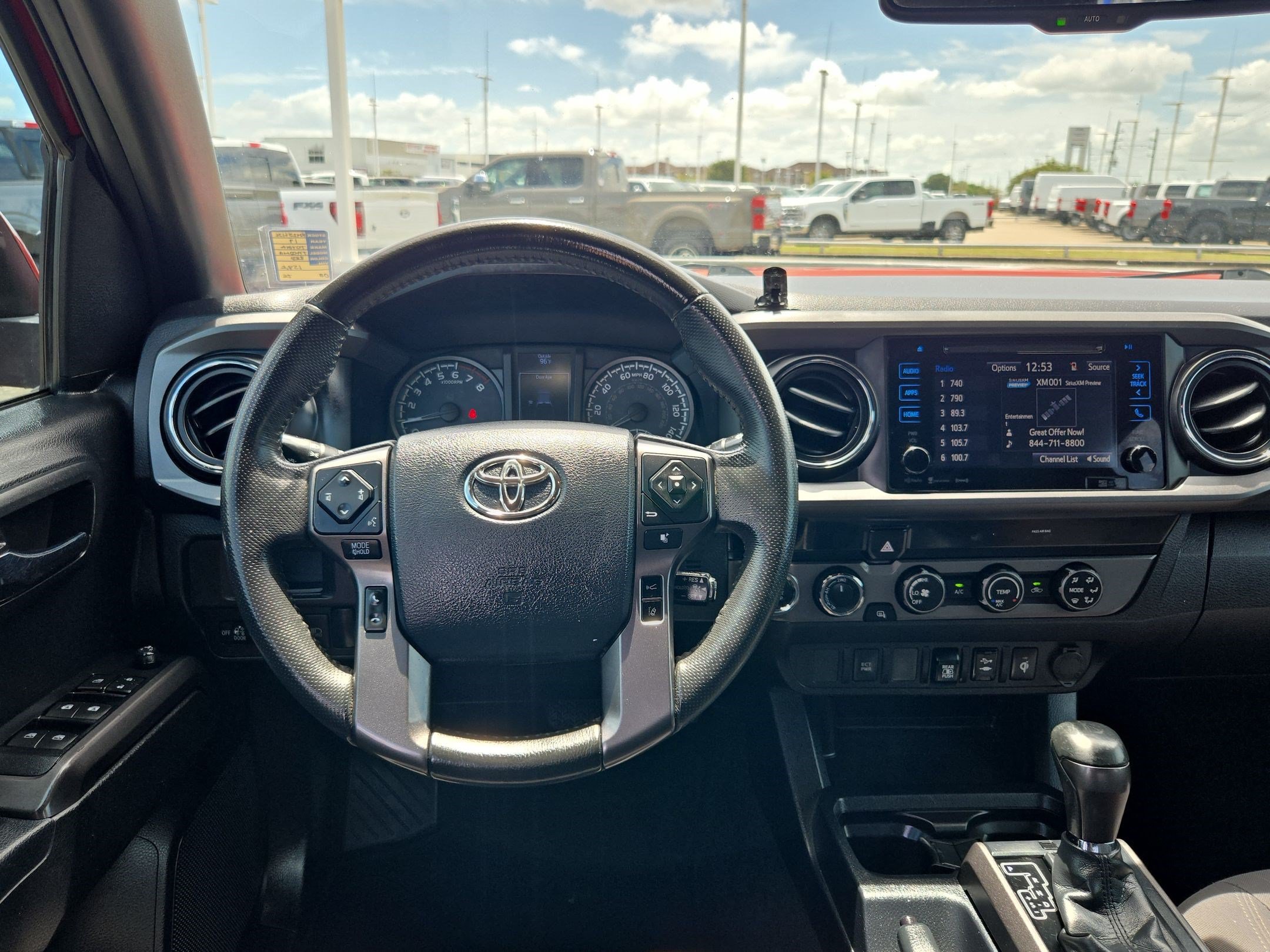 Used 2019 Barcelona Red Metallic Toyota TRD Off-Road image 25