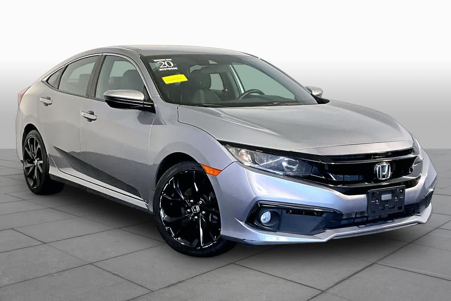 Used 2020 Lunar Silver Metallic Honda Sport image 3