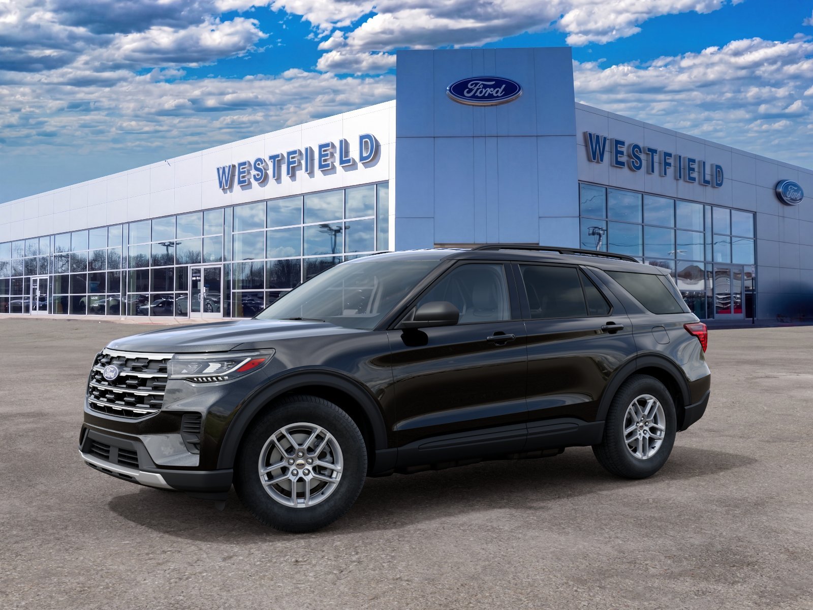 New 2027 Agate Black Metallic Ford Active image 24