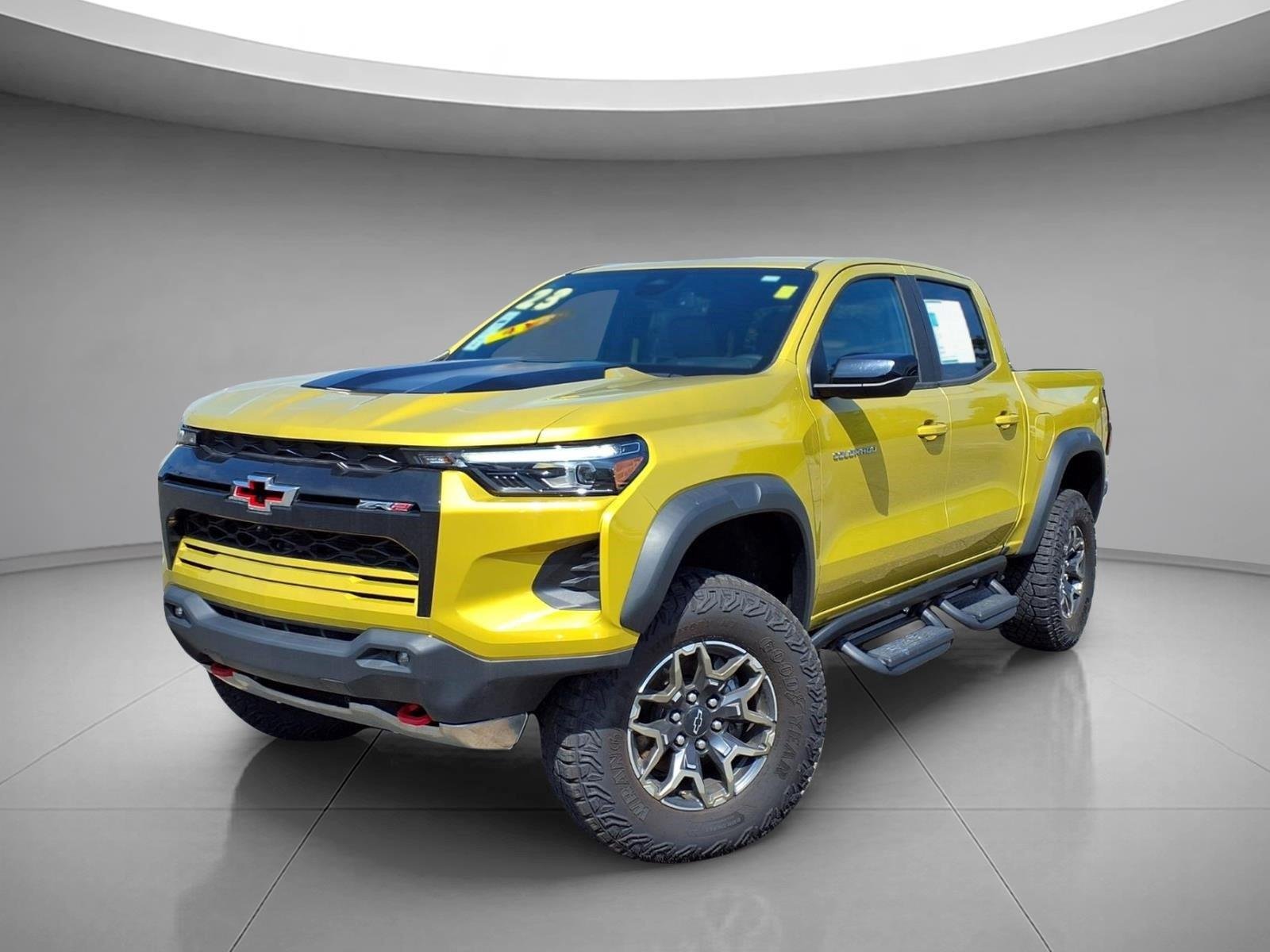 Certified Used 2023 Yellow Chevrolet 4WD ZR2 image 1
