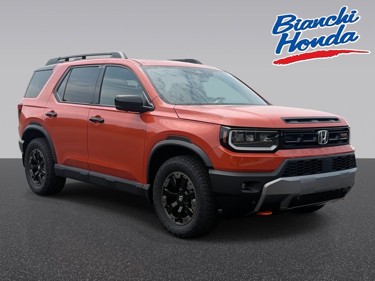 New 2026 Sunset Orange Honda TrailSport Elite image 1