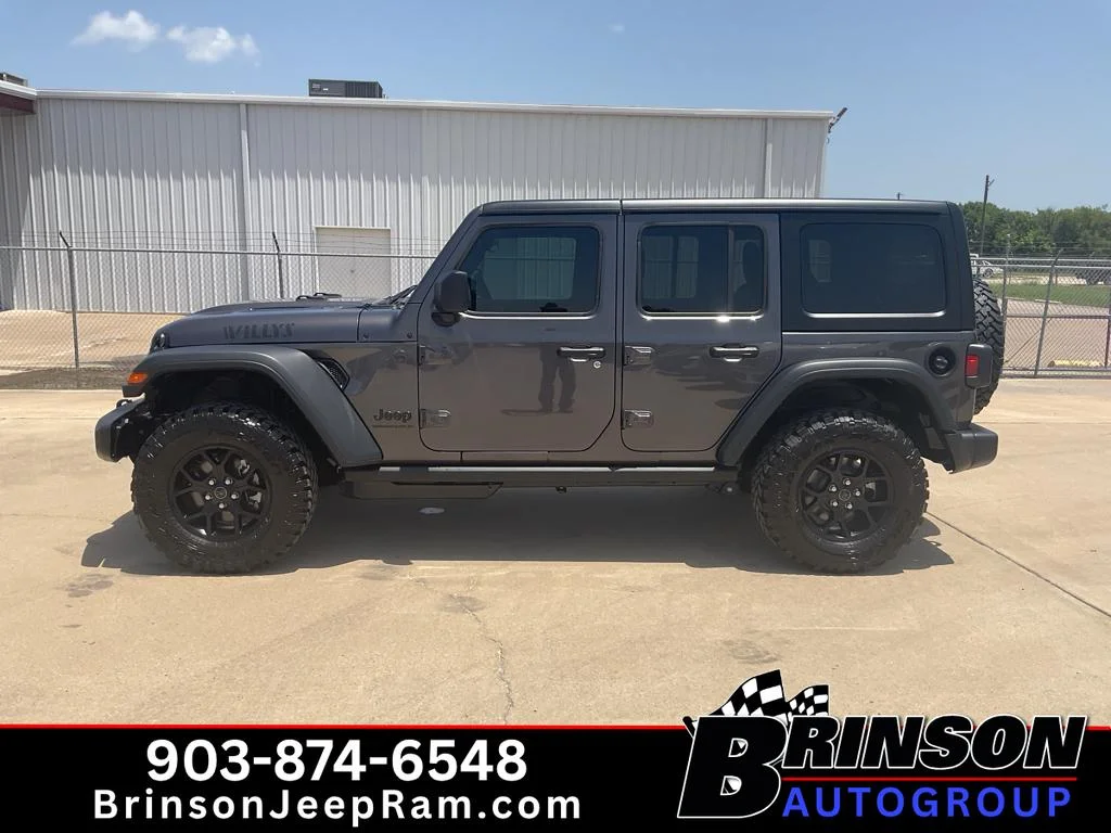 Used 2026 Granite Crystal Metallic Clearcoat Jeep Willys image 4