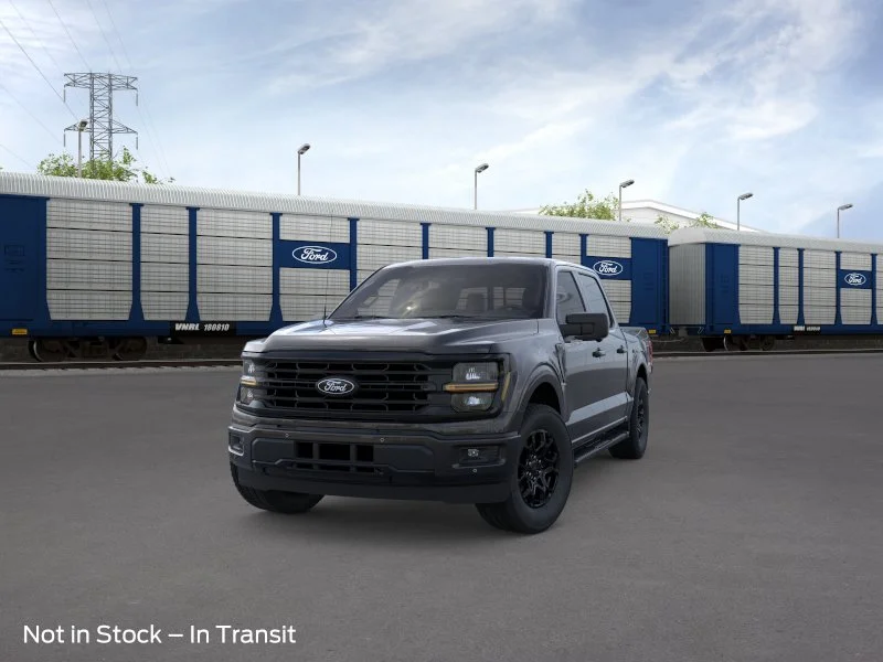 New 2026 Agate Black Metallic Ford XLT image 2