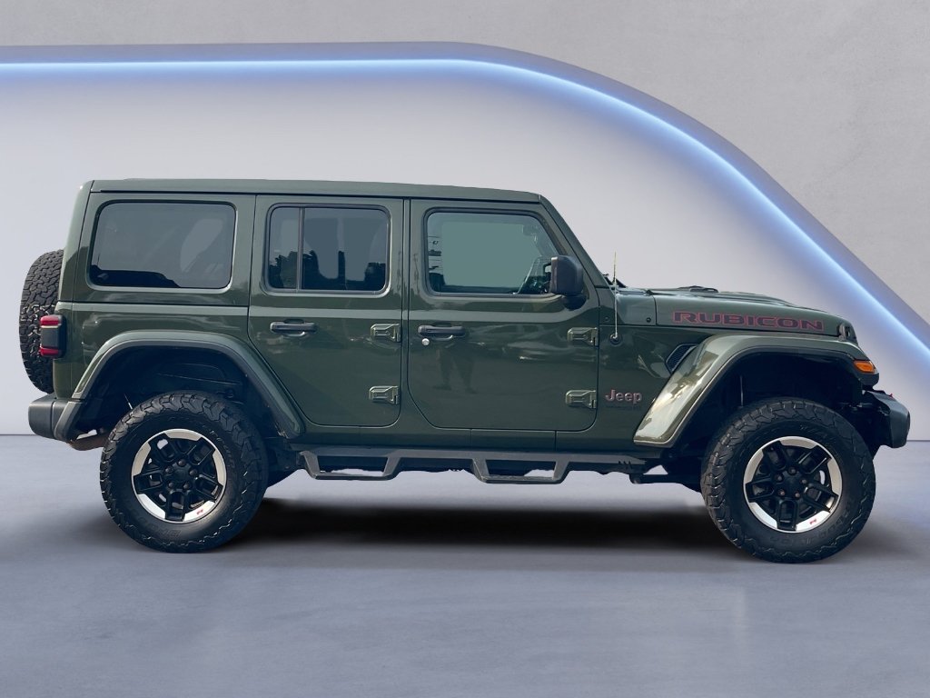 Used 2021 Sarge Green Clearcoat Jeep Unlimited Rubicon image 17
