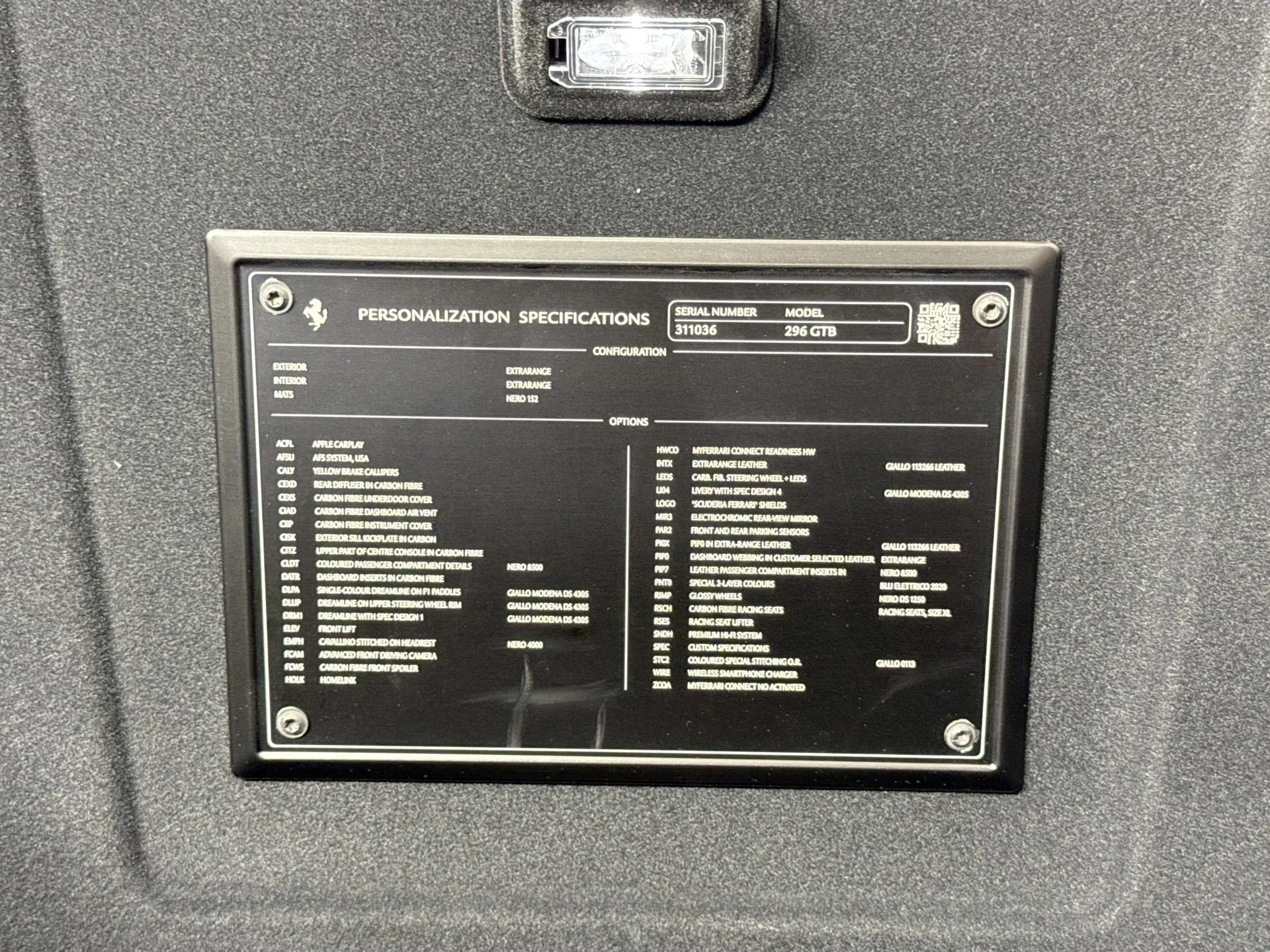 Certified Used 2024 Blu Elettrico 2020 Ferrari Base image 28