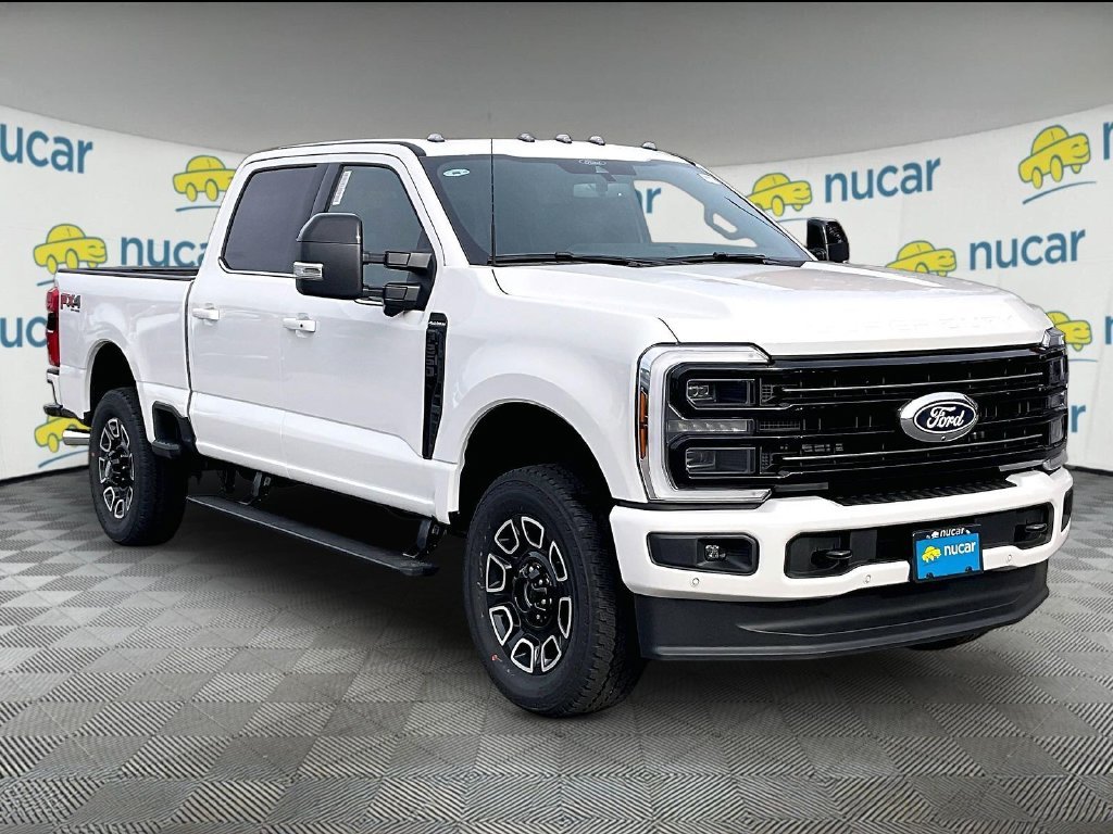 New 2027 Star White Metallic Tri-Coat Ford Platinum image 1