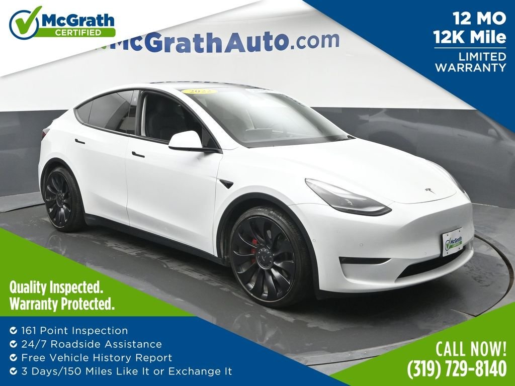 2022 Tesla Model Y Performance Dual Motor All-Wheel Drive's photo