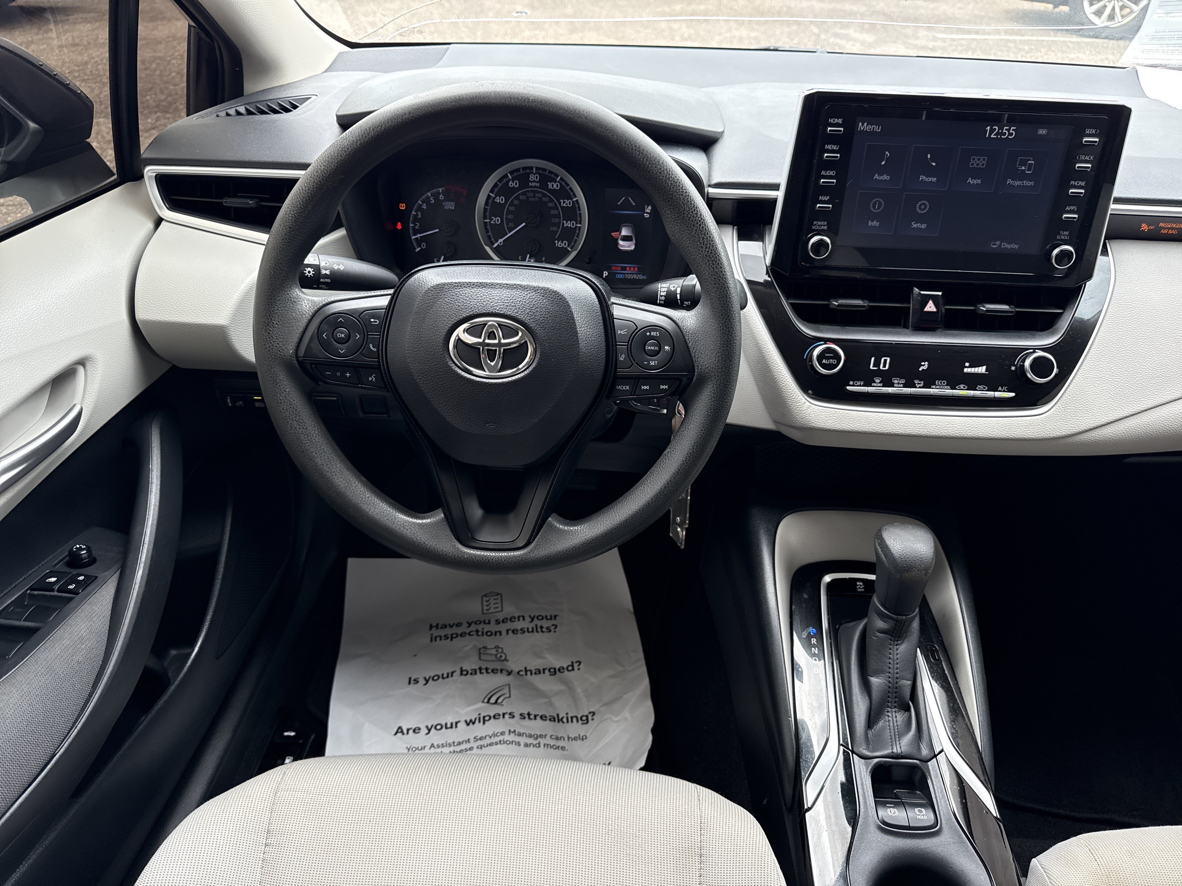Used 2020 Black Sand Pearl Toyota LE image 14