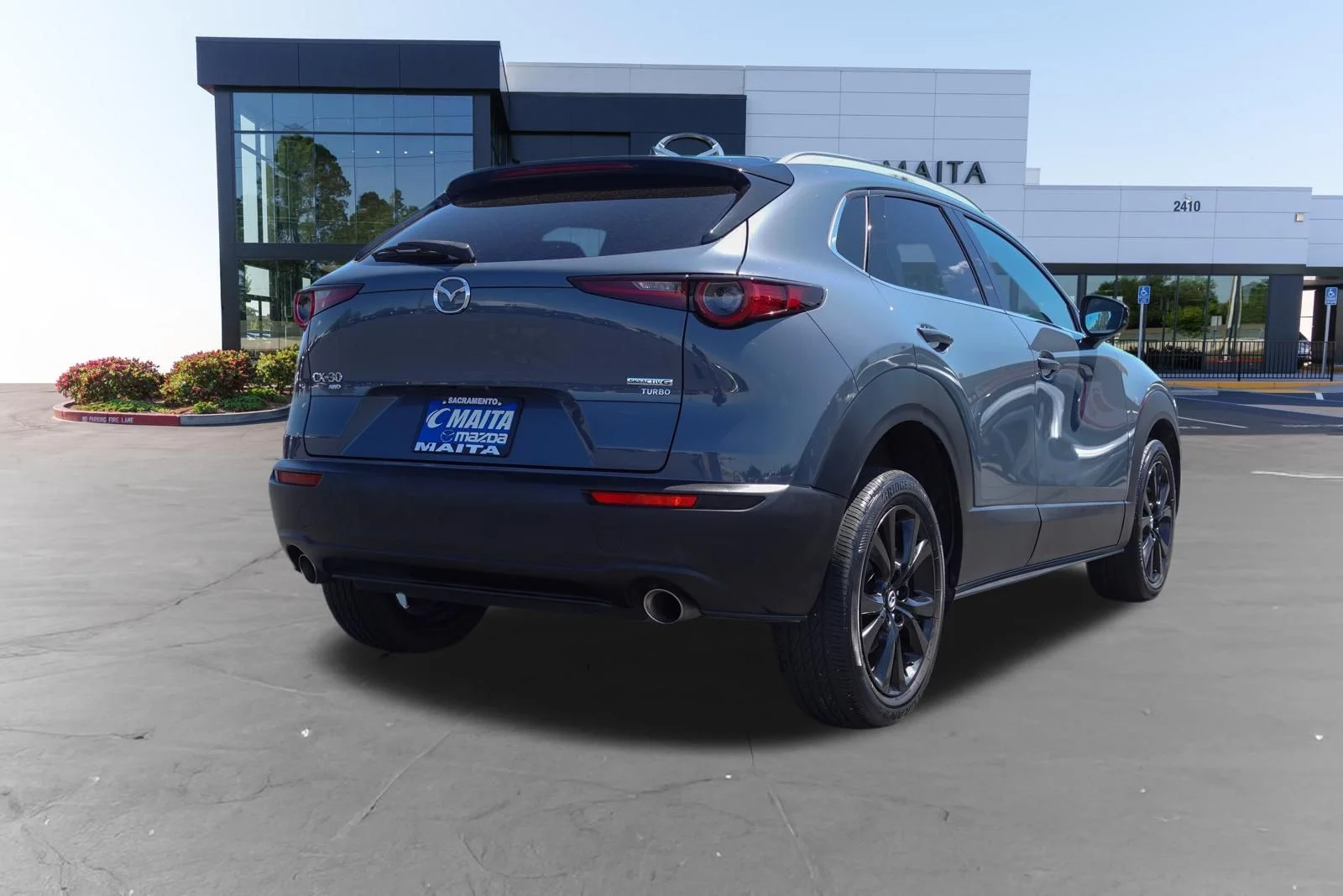 Certified Used 2023 Polymetal Gray Metallic Mazda 2.5 Turbo Premium Package image 4