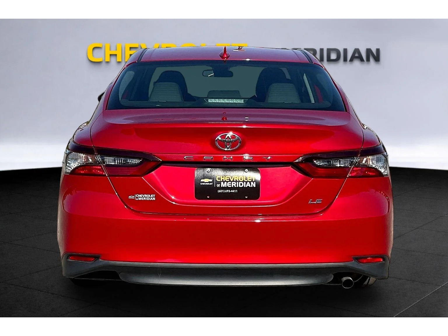 Used 2024 Red Toyota LE image 4
