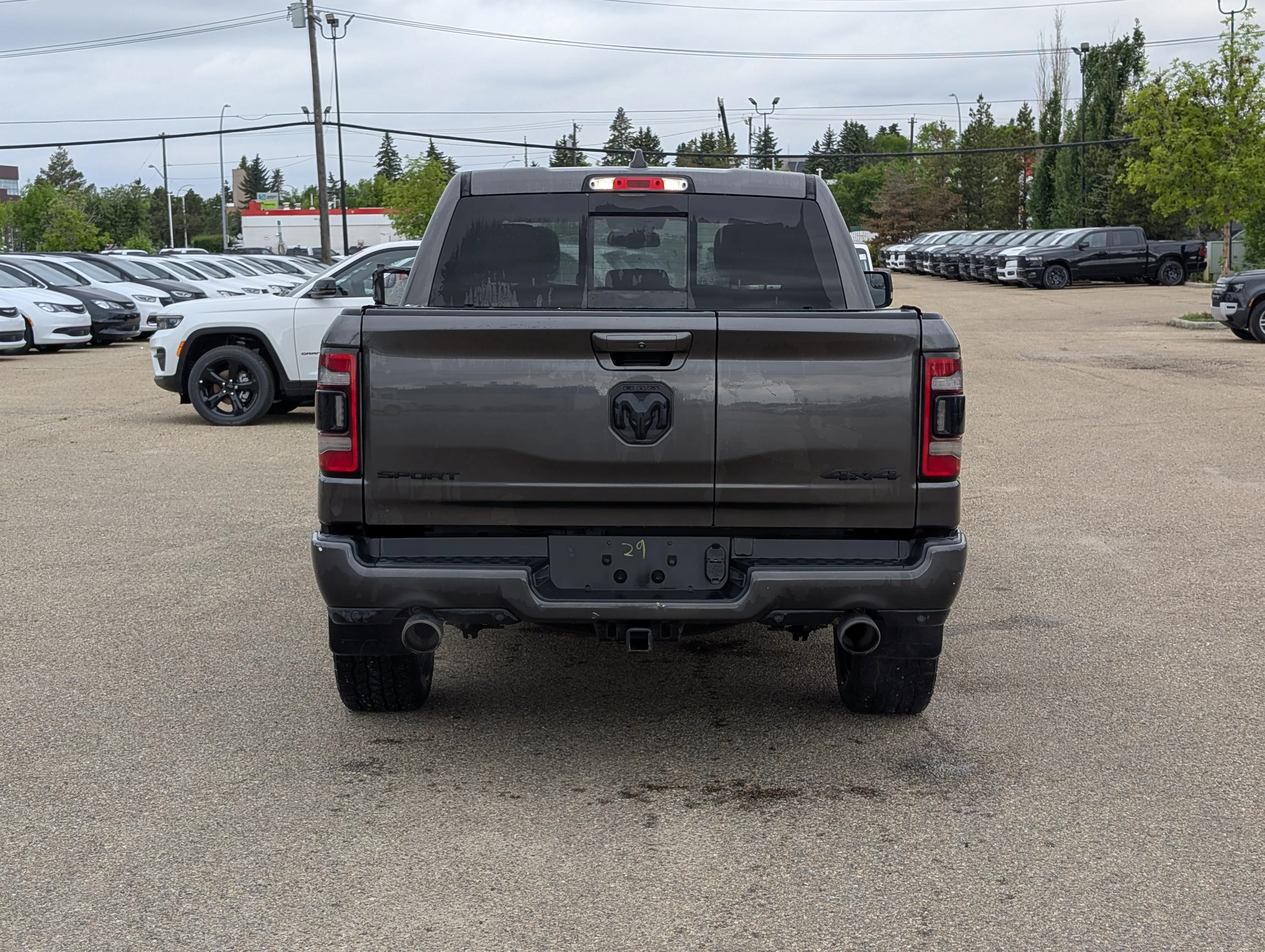 Used 2020 Granite Crystal Metallic Ram Sport image 12