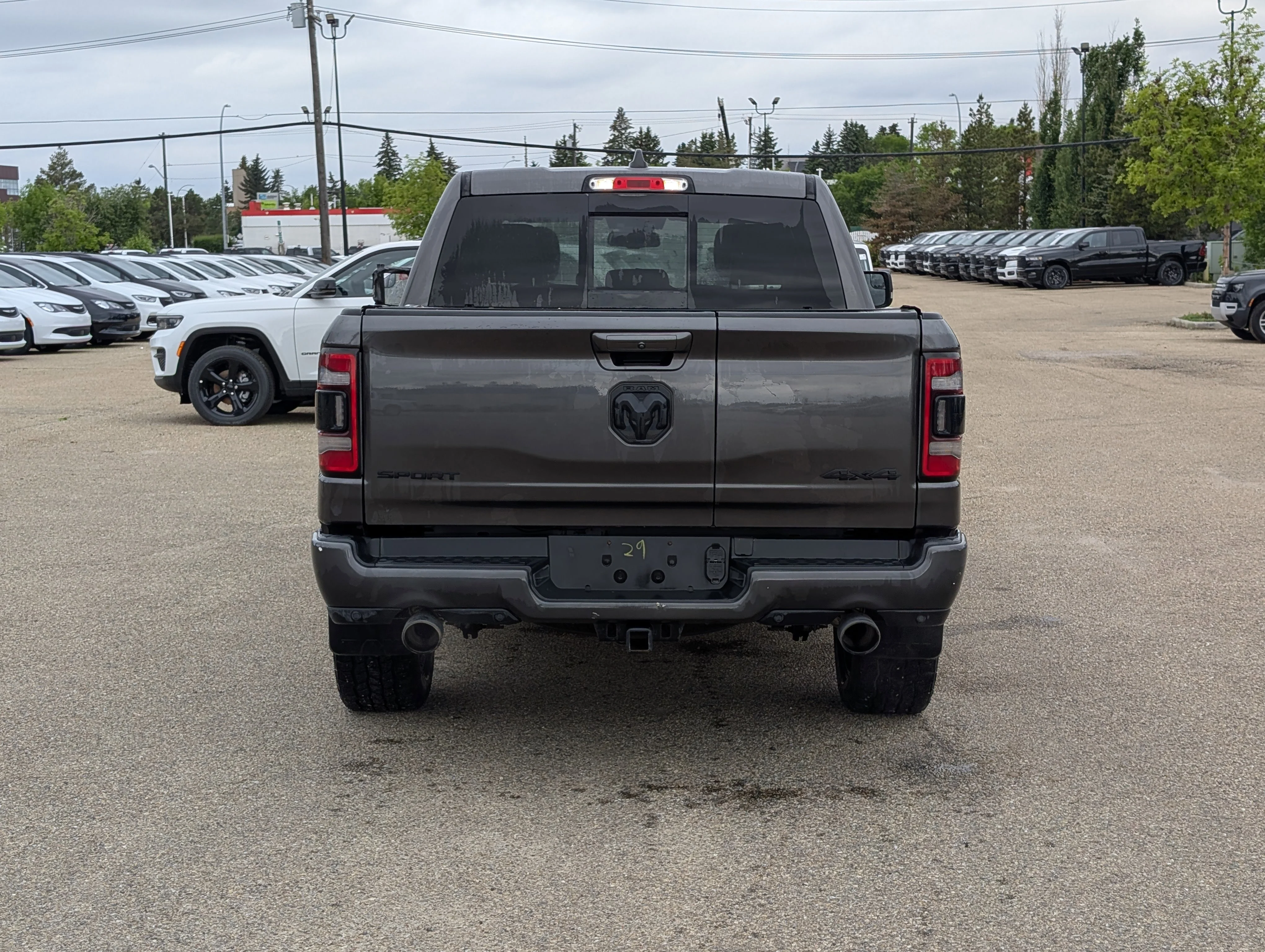 Used 2020 Granite Crystal Metallic Ram Sport image 12