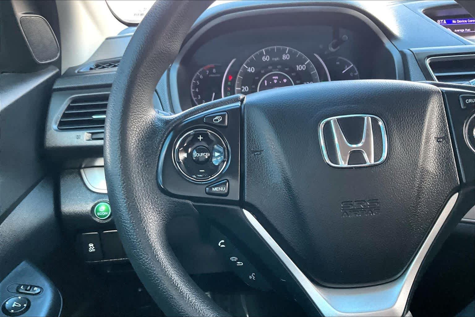 Used 2016 Crystal Black Pearl Honda EX image 22