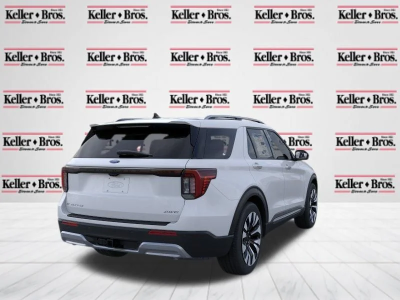 New 2026 Space White Metallic Ford Platinum image 8