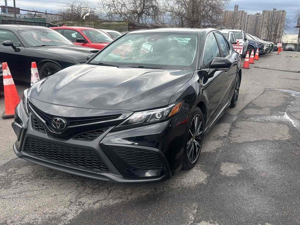 Used 2023 Black Toyota SE image 1