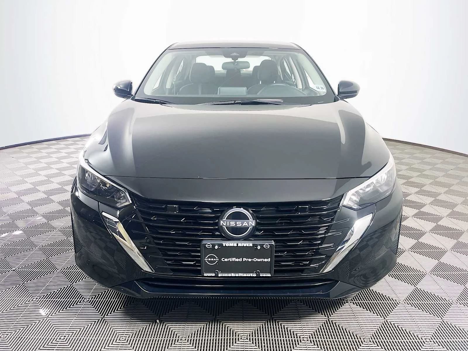 Certified Used 2025 Super Black Nissan SV image 2