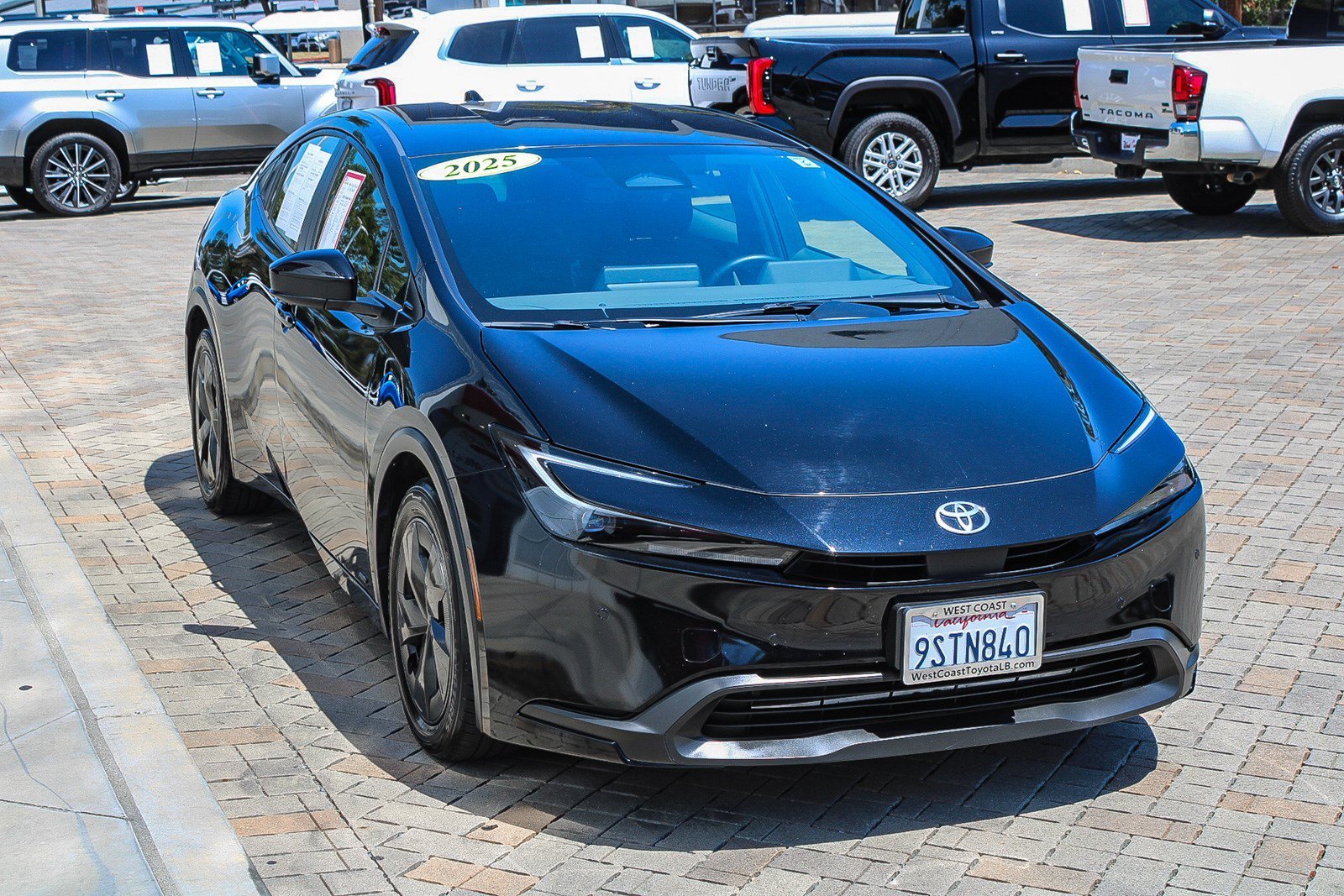 Certified Used 2025 Midnight Black Metallic Toyota LE image 3