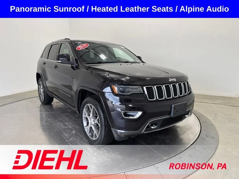 Used 2018 Red Jeep Limited image 1