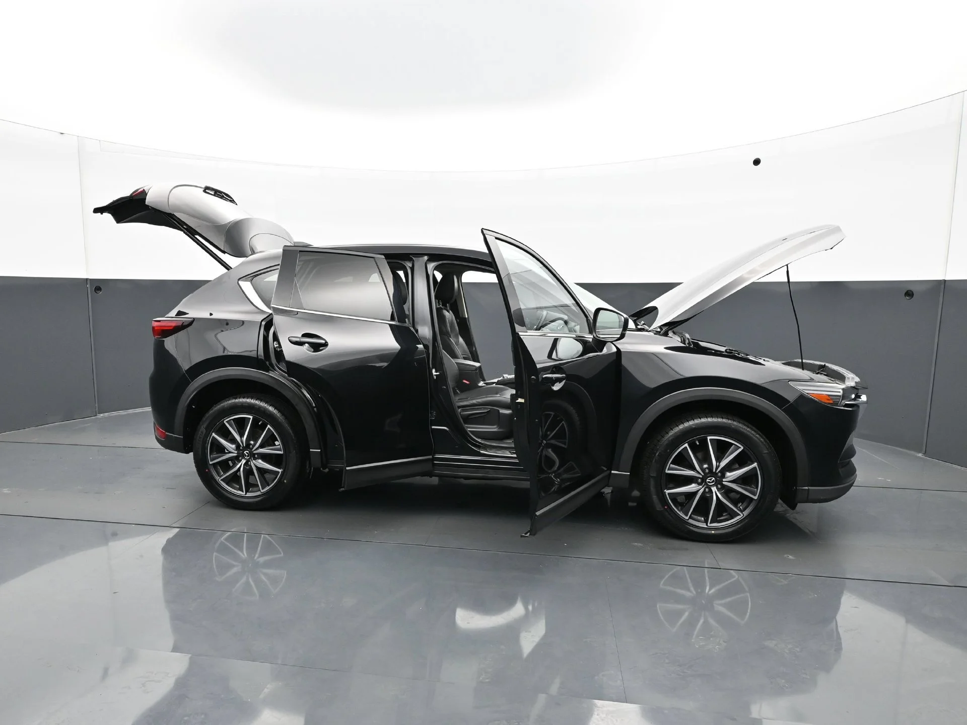 Used 2017 Jet Black Mica Mazda Grand Touring image 42