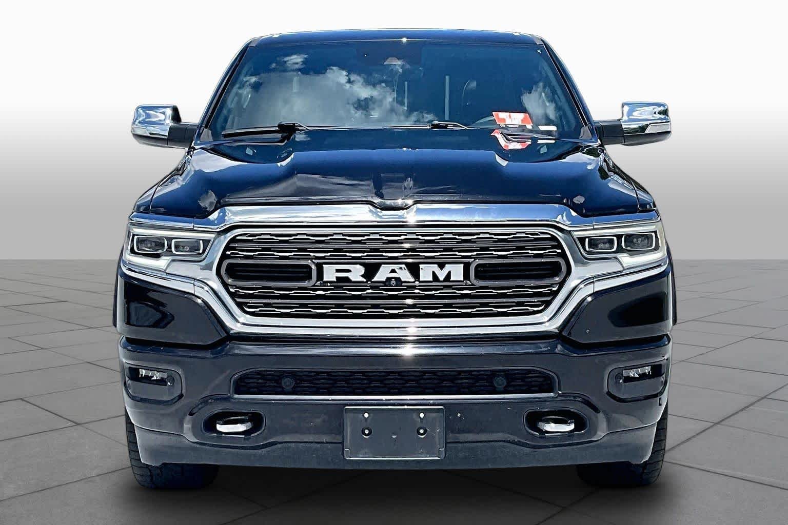 Used 2020 Diamond Black Crystal Pearlcoat Ram Limited image 4