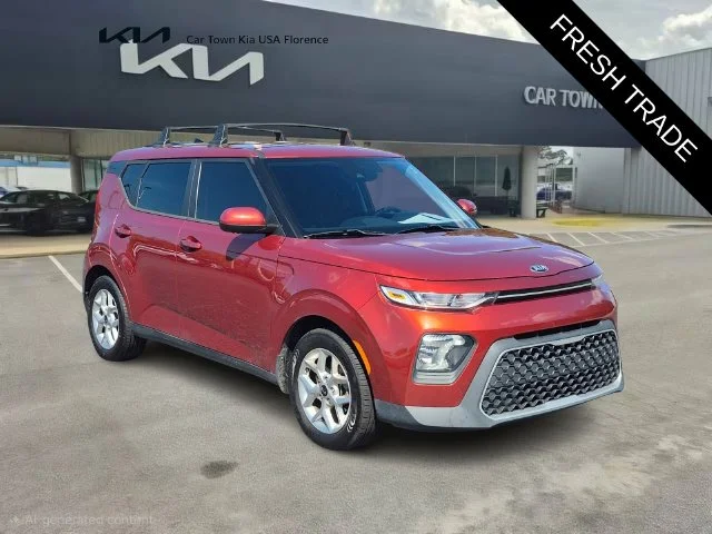 Used 2021 Orange Kia S image 1
