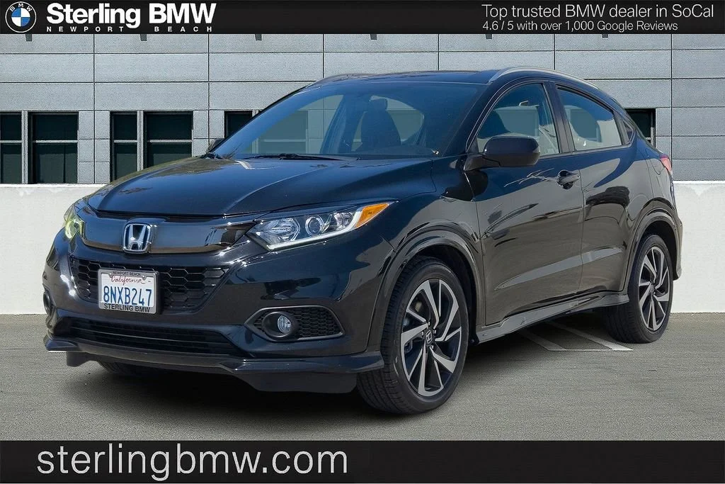 Used 2019 Honda HR-V Sport with VIN 3CZRU5H11KM720407 for sale in Newport Beach, CA