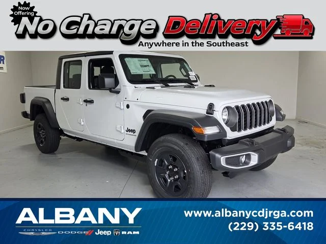 New 2026 Bright White Clear-Coat Exterior Paint Jeep Sport image 1