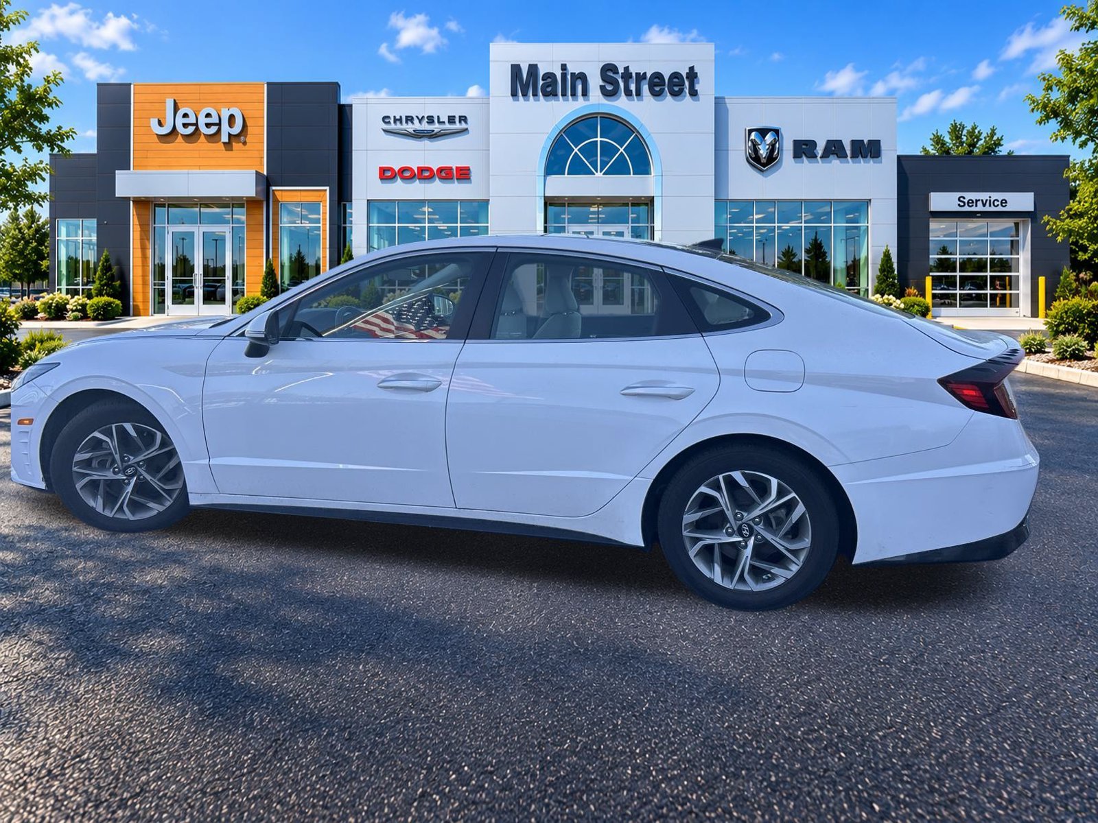 Used 2023 Hyundai Sonata SEL with VIN KMHL14JA2PA266810 for sale in Kansas City