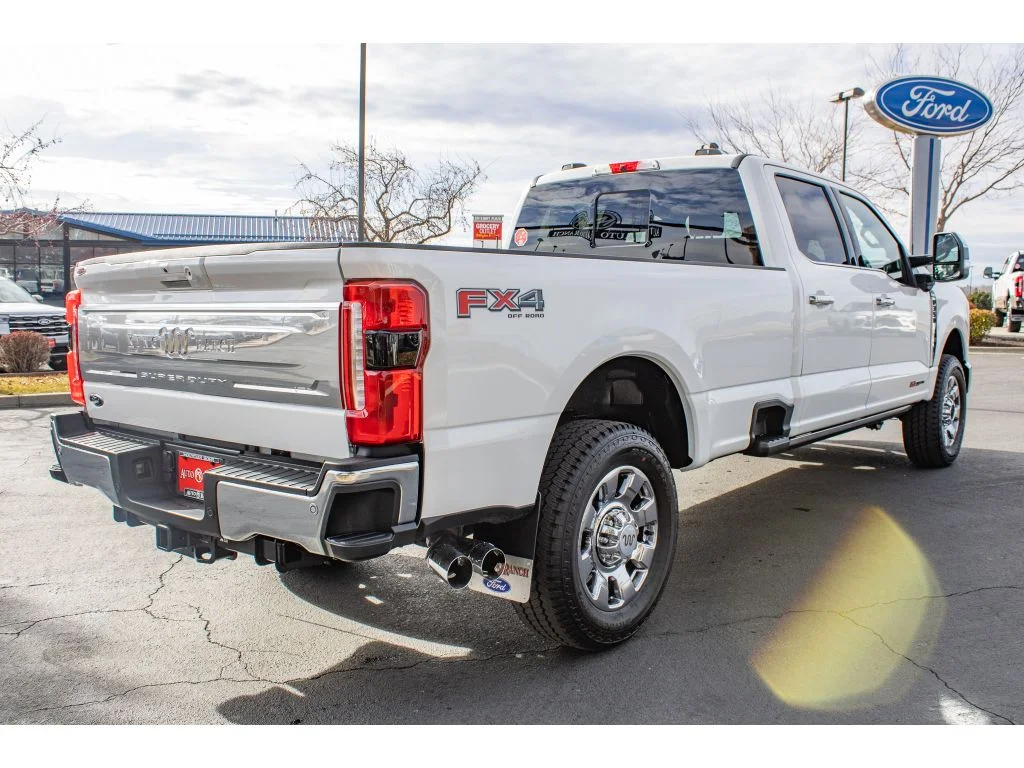 New 2026 Star White Metallic Tri-Coat Ford King Ranch image 8